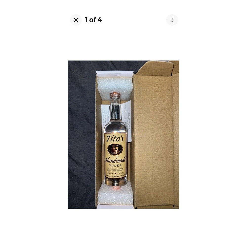 New Rare Tito's Handmade Vodka Bar Pub Tap Handle Texas 8 inch Tall Brand New 55